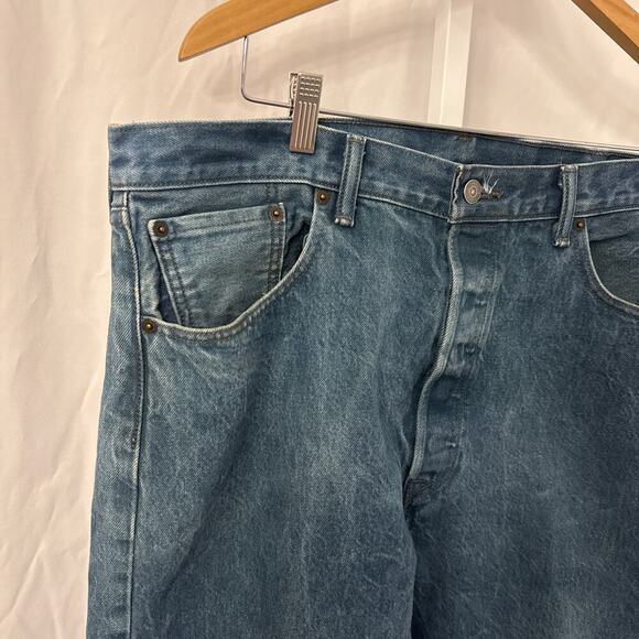 Levi's 501XX Jeans Men's 36x29 White Oak Cone Denim Blue - Picture 11 of 14